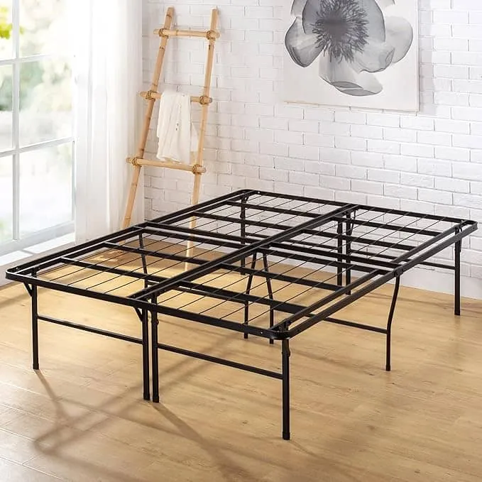ZINUS SmartBase Bed Base - 35 cm height No-Assembly Slatted, Metal Frame, photo 4
