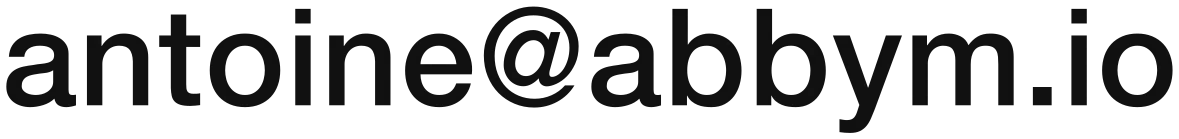 My email address, written out as a picture
