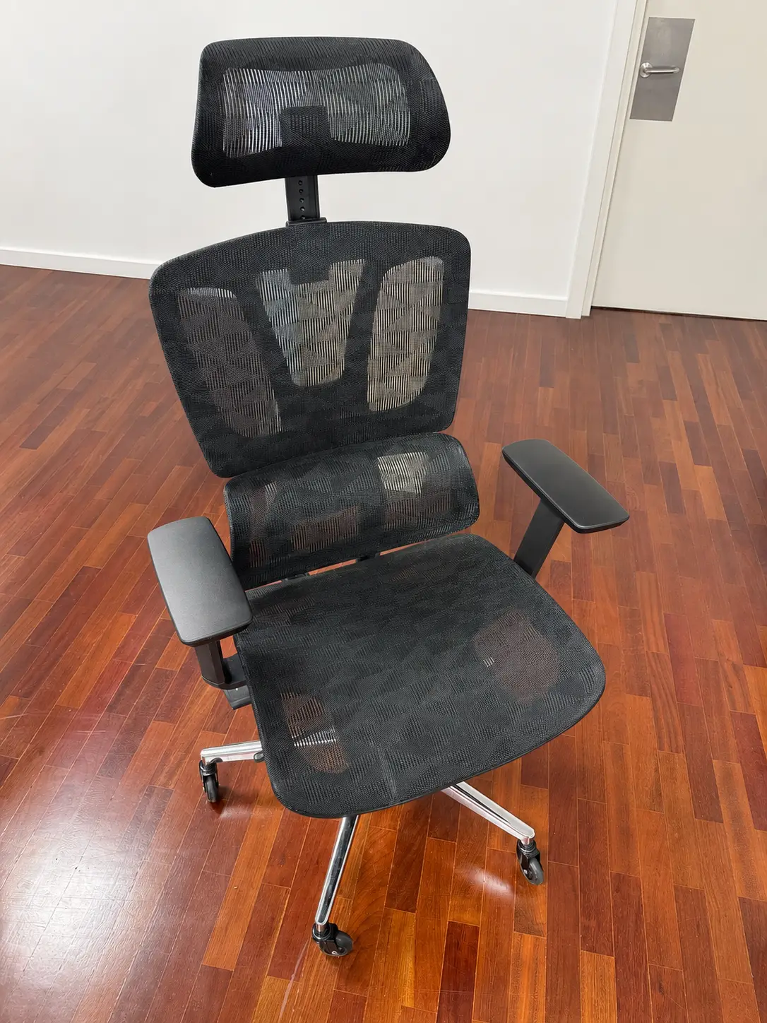 MELOKEA ReliefBack Pro Ergonomic Office Chair, full mesh, 4D armrests, adjustable seat depth, 150 kg