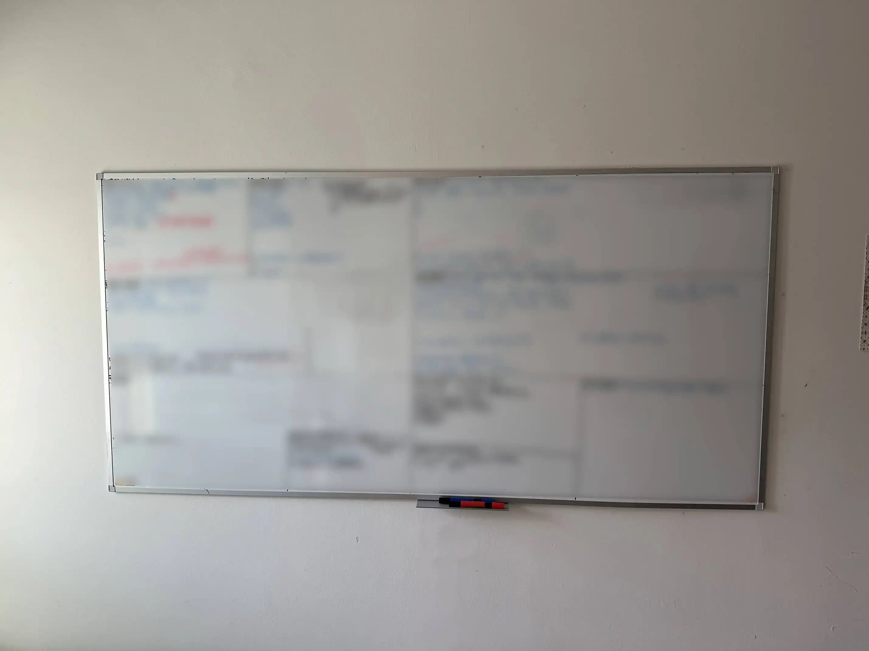 Whiteboard 180 cm 90 cm
