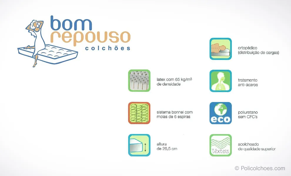 Large Firm Mattress 160 x 200 cm (Oslo Colchões Bom Repouso), with a free waterproof transport bag, photo 7