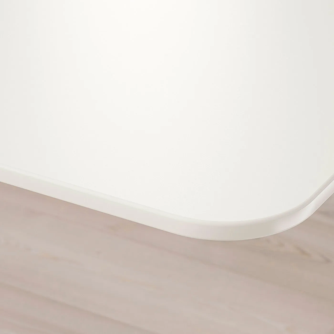 IKEA BEKANT corner desk 160 x 110 cm, white, LEFT-hand L shape, manual height adjustable 65 to 85 cm, no motor, photo 4